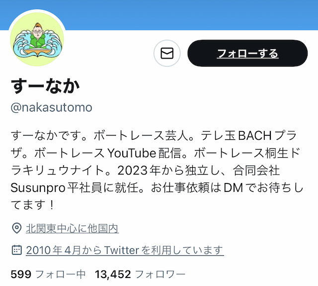 ボートレース芸人としての活動①：ツイッターにて予想を公開