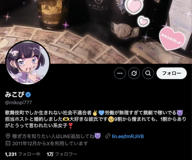 みこぴのXの画像