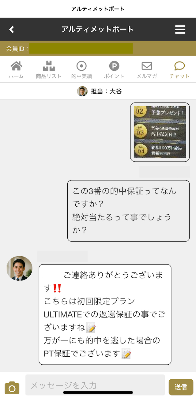 アルティメットボートのチャットの画像-1